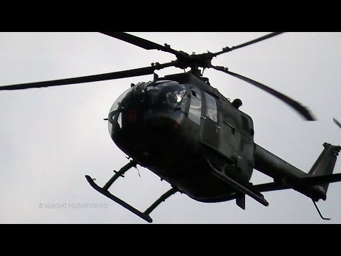 ILA BERLIN AIR SHOW 2016 - MBB Bo 105P1 Farewell Flight - Deutsche Heeresflieger