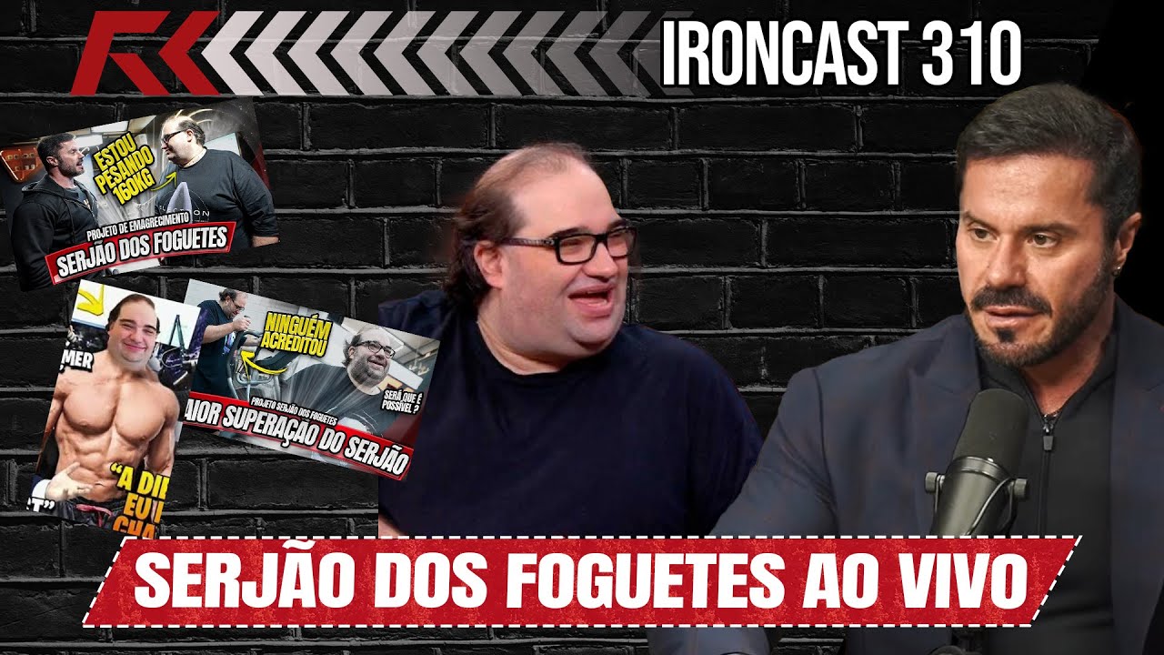 SERJÃO DOS FOGUETES ( SPACE TODAY ) AO VIVO - IRONCAST #310