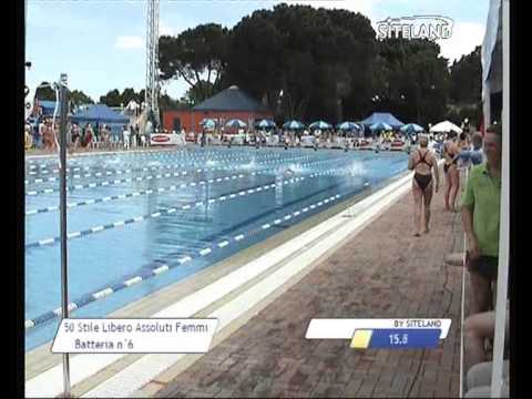 Serie 14 dei 50 Stile Libero  Assoluti Femmine Master - 13 Memorial Andrea Bettiol