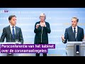 Persconferentie premier Rutte over de coronamaatregelen | LIVE