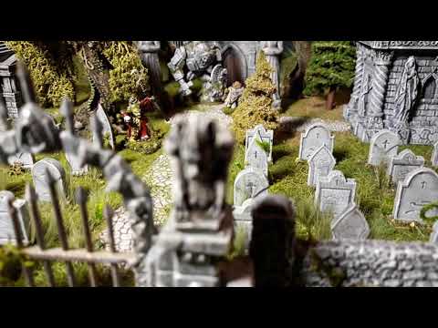 dungeons and dragons cemetery build for wargames