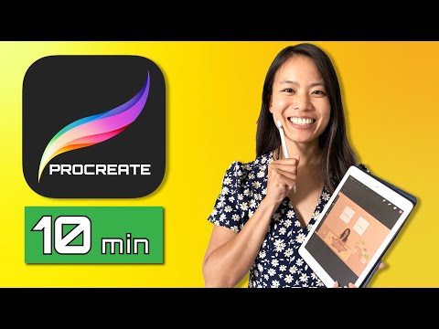 PROCREATE for Beginners Tutorial in 10 min - Sketch notes and graphic facilitation on iPad