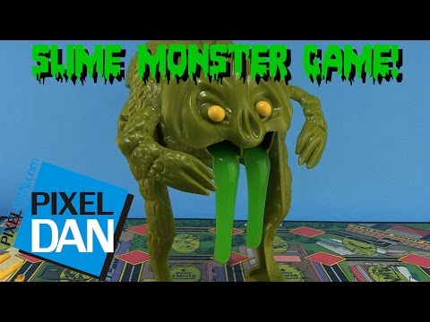 Slime Monster Game Mattel 1977 Board Game Video Review (Retro Toy Rewind)