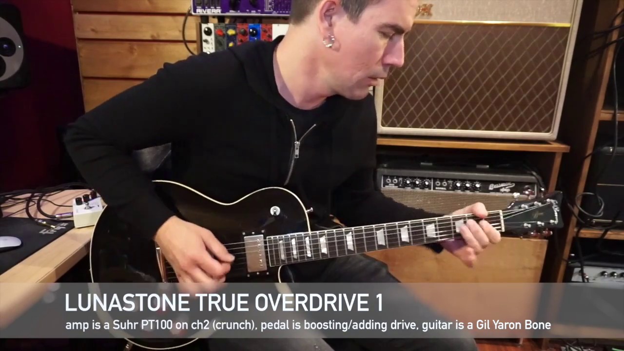 Lunastone TrueOverdrive 1, demo by Pete Thorn - YouTube