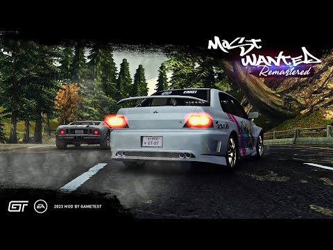 NFS MOST WANTED - REMASTERED 2023 | Visuals Update (4K)
