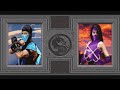 Mortal Kombat II Sub Zero Vs Mileena
