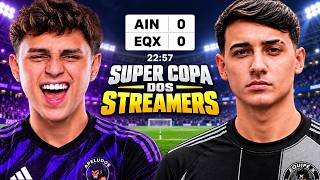 NOBRU VS BAK DECIDIDO NOS PENALTIS! MATA MATA SUPER COPA DOS STREAMERS! APELUDOS VS EQUIPE X