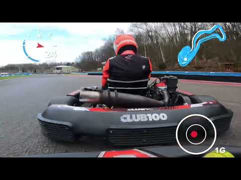 Club100 LW Sprints, Buckmore Park, Round 1, Heat 5