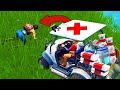 Heroic AMBULANCE CHALLENGE in Fortnite Battle Royale PART 2