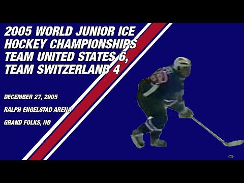 United States vs. Switzerland: 2005 World Junior Ice Hockey Championships Preliminary Round