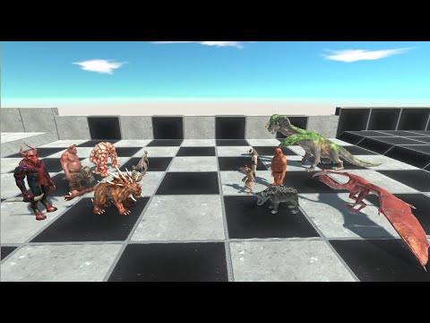 FACTION TEAM TOURNAMENT - Animal Revolt Battle Simulator
