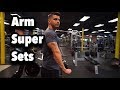 Arm supersets| Shoulder training w/commentary