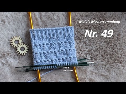 Sock pattern no. 49 - knitting pattern in rounds / knitting sock pattern