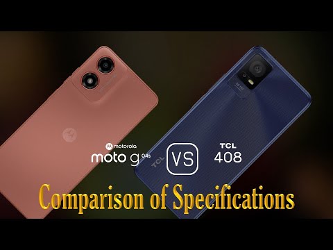Motorola Moto G04s vs. TCL 408: A Comparison of Specifications