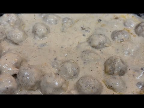 A Delicious Swedish Meatballs Recipe for Our Dinner Today! Easy Meals!