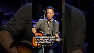 The story behind “Hunter of Invisible Game” by Bruce Springsteen