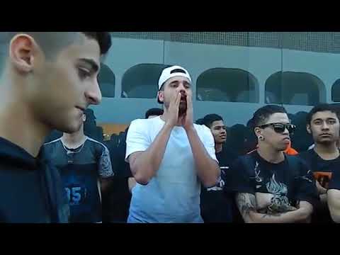 Mr Dreka VS Spark - 1° fase - BATALHA DE RIMAS