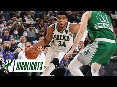Highlights: Bucks 117 - Celtics 113 | Giannis Drops 36 Points On Christmas Day | 12.25.21