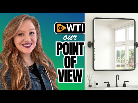 Keonjinn 20 x 24 in Black Pivot Mirror - WTI product video review