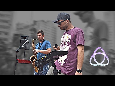 FLOW - Dub Fx and Andy V - Live Performance, Praça Roosevelt - SP part 2