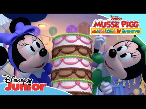 🎁 Det är tvillingarnas födelsedag | Musse Pigg Makalösa Äventyr | Disney Junior Sverige