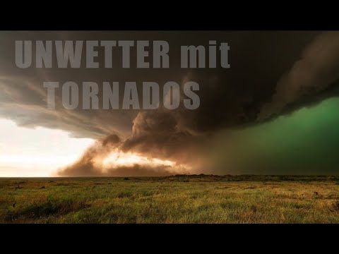 Heftige SUPERZELLE mit Tornado - Ausnahmezustand mit Alarm - kräftiges Gewitter wird UNWETTER