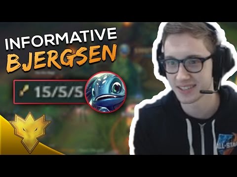 Informative Bjergsen Shows How To CARRY as FIZZ! - League of Legends Stream Highlights