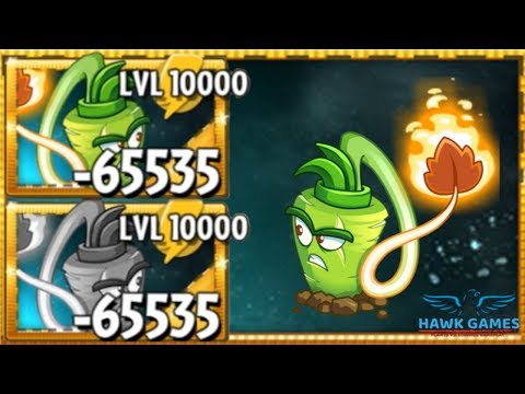 Plants vs Zombies 2 Wasabi Whip Upgraded to Level 10000 PvZ2