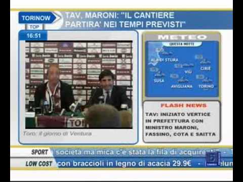 08/06/11 - Presentazione nuovo tecnico Ventura al Torino (1^) - Integrale Torinow