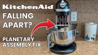 How to Fix a Planetary Assembly on a KitchenAid Professional 600 / Pro 5 Plus Stand Mixer