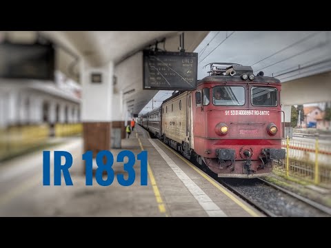 IR 1831 Timisoara N - Iasi pleca din gara CLUJ-NAPOCA