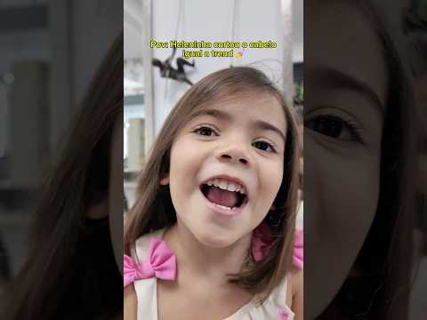 Fizemos a trend virar realidade… 🤣💇🏻‍♀️