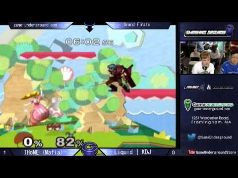 SG 3.3 at GU MELEE GRAND FINALS: THoNE [Mafia] (Peach) vs Liquid | KDJ (Marth)