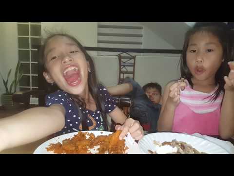 Yummy Crispy Chicken Wing - Only 10000 Riles - Children Eating Snack Video