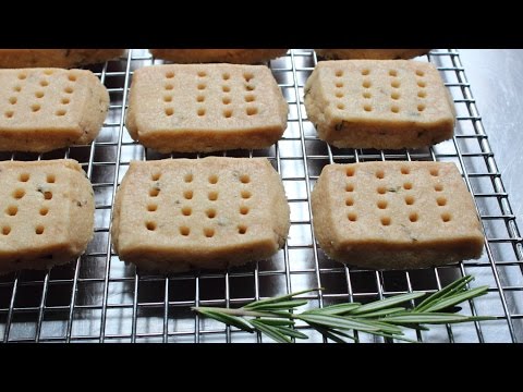 Rosemary Shortbread Cookies - How to Make Shortbread Cookies
