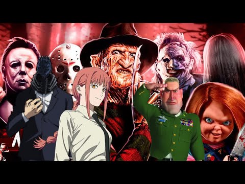 Fandom react to rap do festival de terror slasher part 1