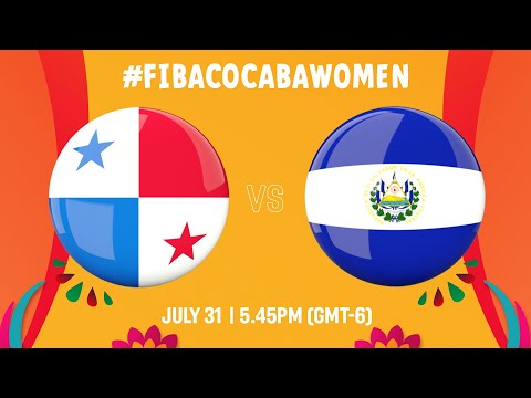 Panama v El Salvador | Full Basketball Game | COCABA Women&#39;s Championship 2022