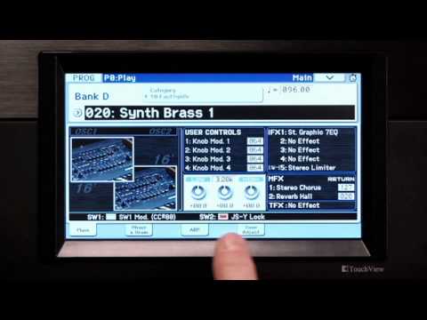 KORG Krome Workstation Synthesizer Instructional Video - English (1 of 2)