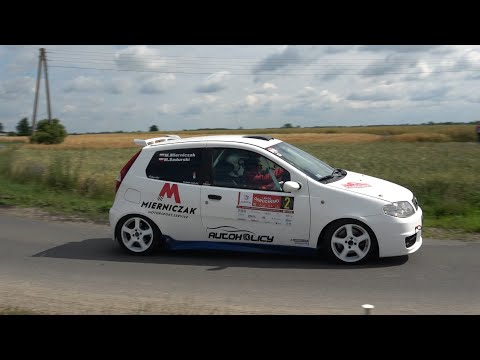 RALLY and RACE 1 Rajd Jarociński 2023 - Michał Mierniczak / Marek Sadurski - Fiat Punto Abarth