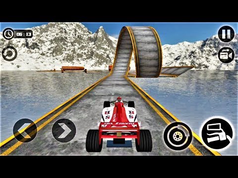 Impossible Formula Car Stunt Racing Tracks-Best Android Gameplay HD #17