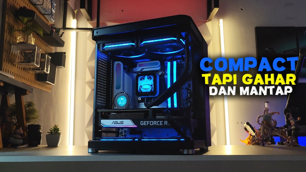 Rakit PC Kecil Tapi Gahar! Review Jonsbo TK-1 + Test Suhu Gaming