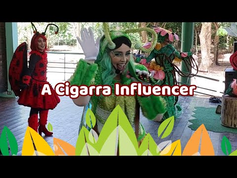 Bosque Encena - 28/05/23 -  A Cigarra Influencer e os Bichos da Floresta