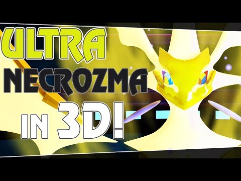 ULTRA NECROZMA CREATO IN 3D!