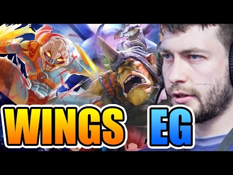 Road To Grand Finals - Wings vs EG TI6 Dota 2