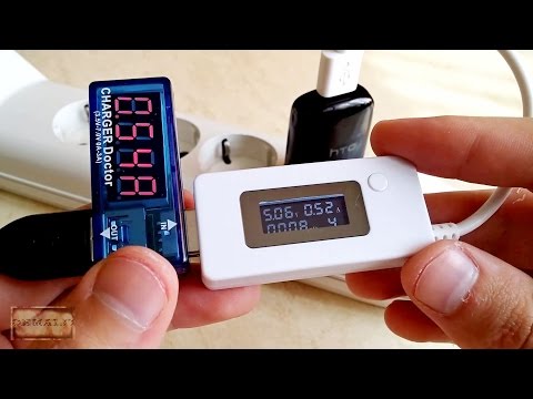 USB-тестер KCX-017 для измерения тока, напряжения и ёмкости с Aliexpress