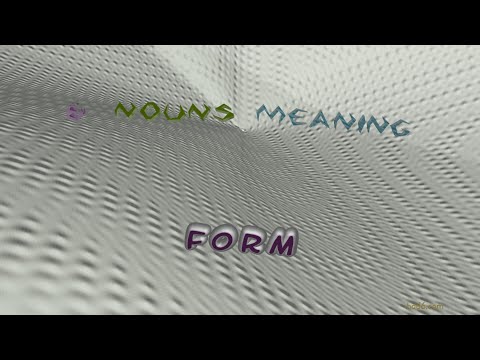 Form Synonym