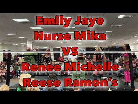 PWL - Emily Jaye & Nurse Mika VS Renee Michelle & Reese Ramone - 4/8/2023
