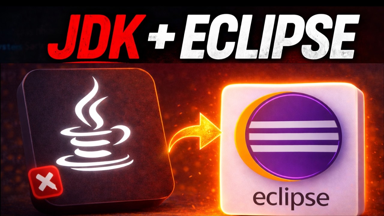 How to Install  Eclipse IDE  and JDK on Windows 10/ 11