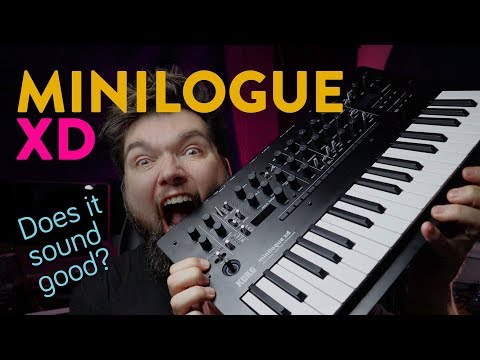 Korg Minilogue XD Thoughts and First Jam - How Does It Sound?
