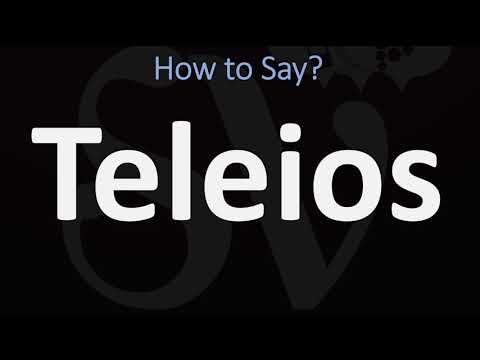 How to Pronounce Teleios? (CORRECTLY)
